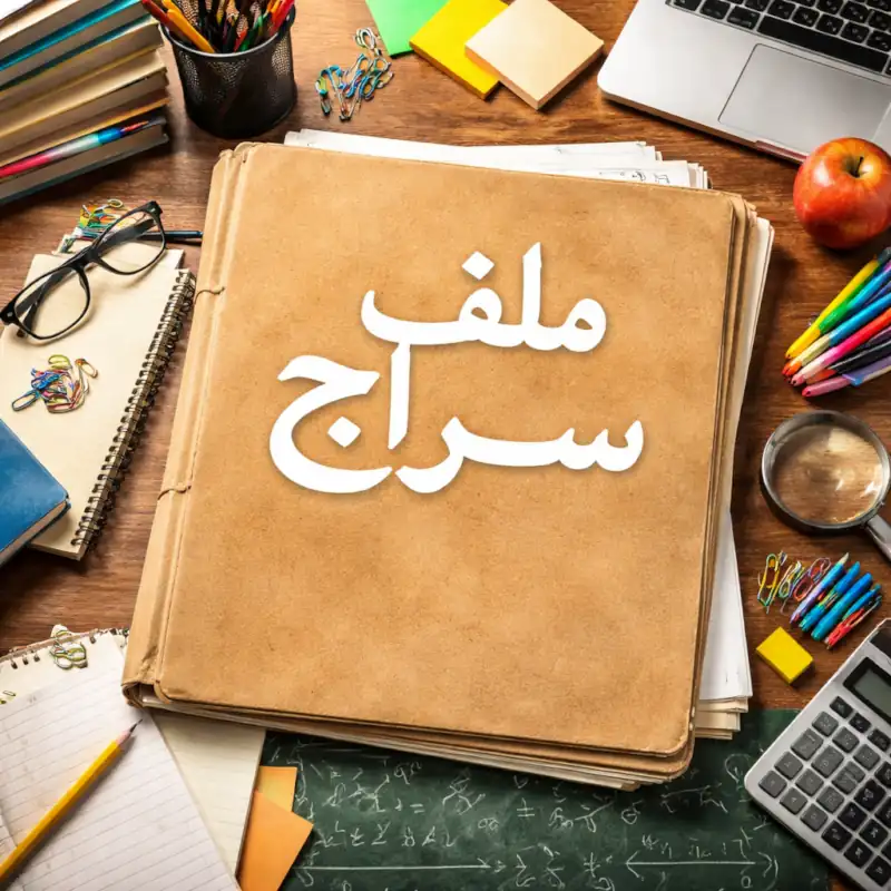 صورة تعبيرة ملف سراج ورد وبي دي اف