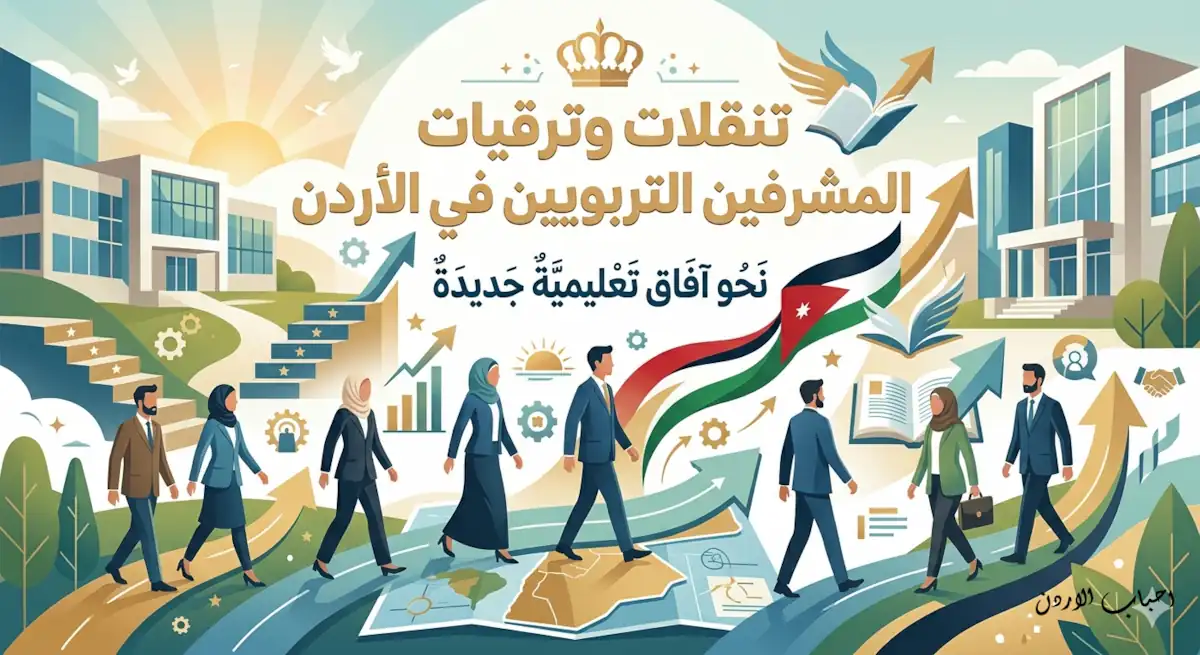 ترقية لوظيفة مشرف وتنقلات مشرف تربوي 4/2026